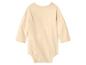 Hellbeiger Langarm-Babybody
