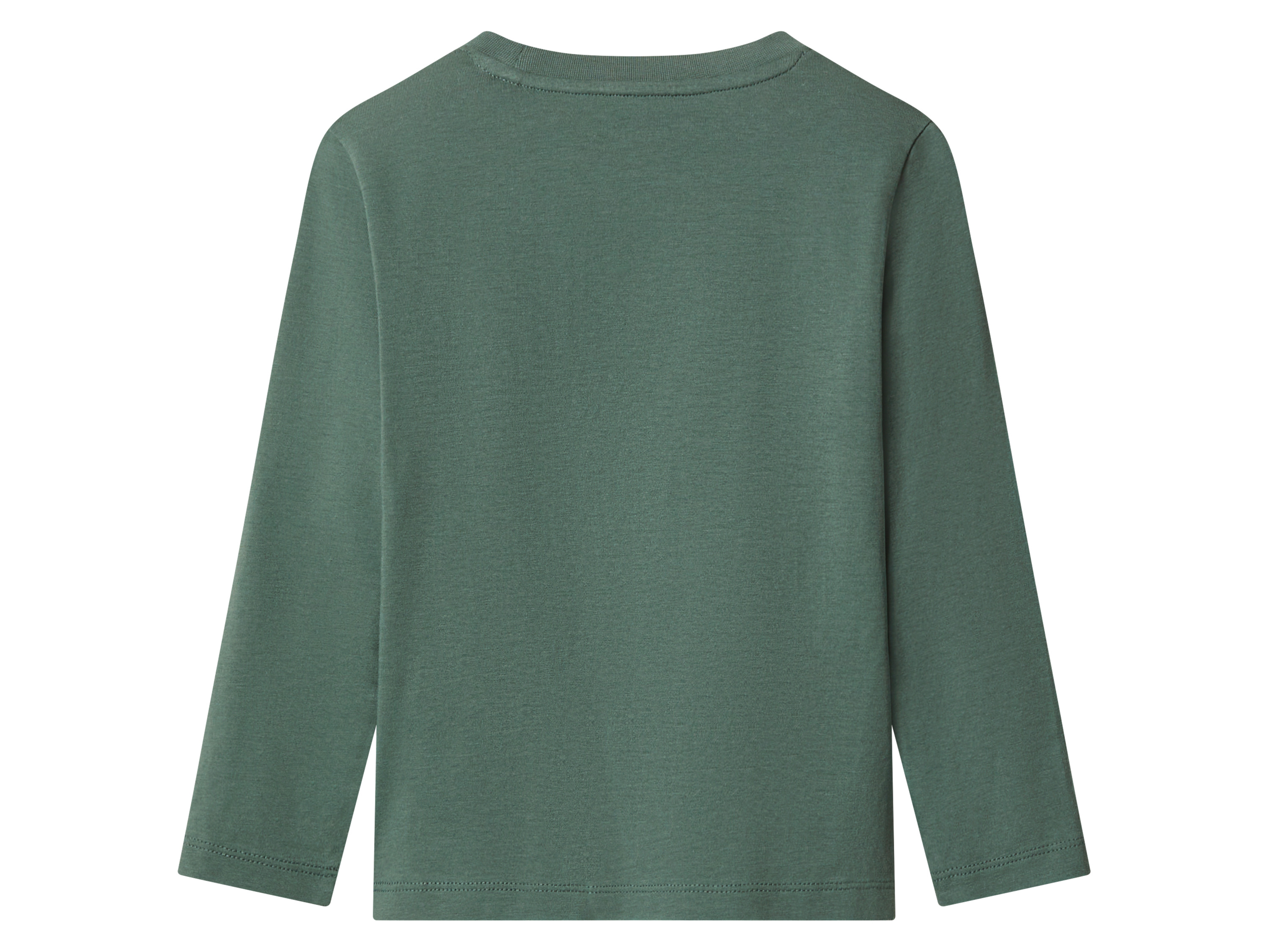 Thumbnail - lupilu® Kleinkinder Mädchen Jungen Langarmshirt 2 Stück (Gemustert/grün, 122/128)