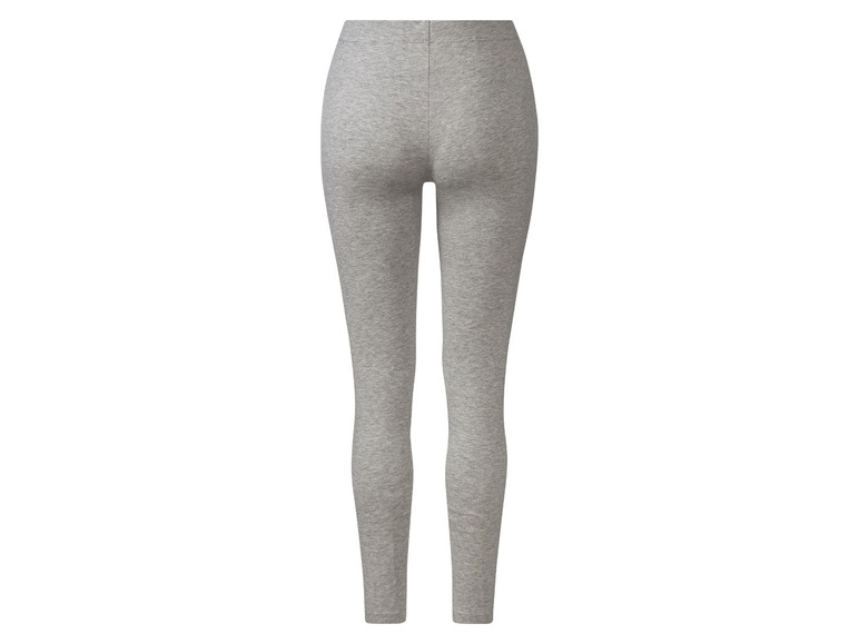 Graue Leggings für Damen.