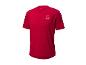 Rotes Chain Cycling Radtrikot.