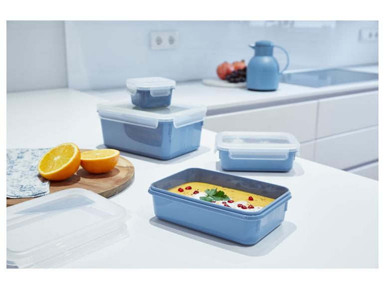 Frischhaltedosen-Set Clip & Close Color Edition, 4er-S…