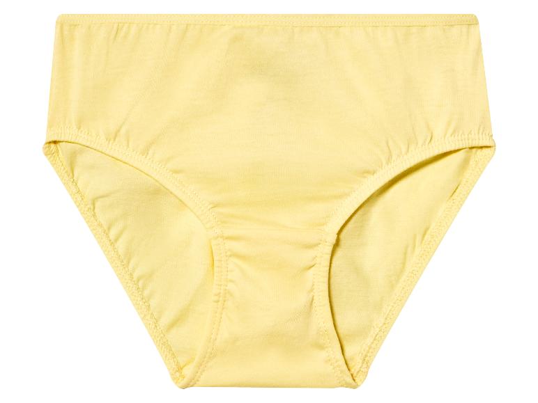 Gelbe Damen Unterhose.