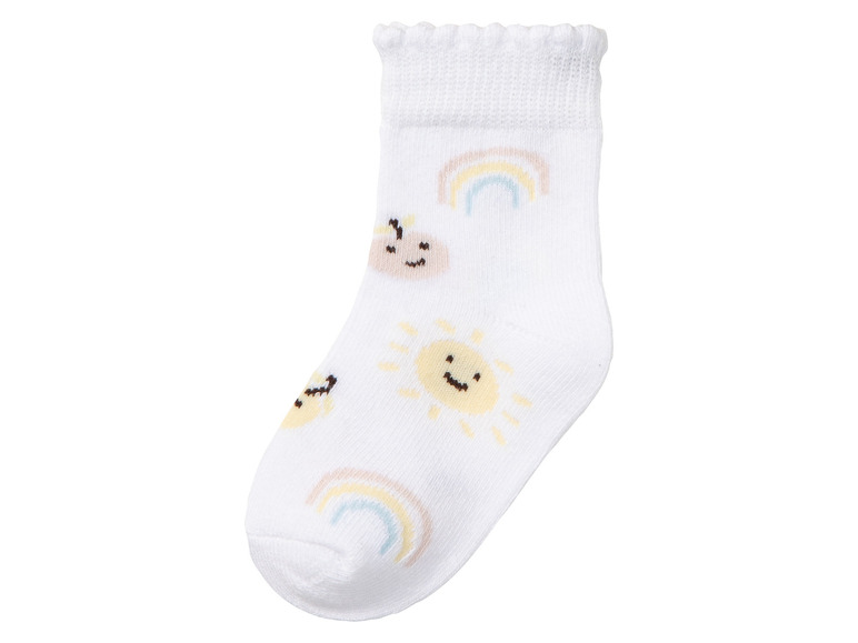 Gehe zu Vollbildansicht: lupilu® Baby Socken, 5 Paar, mit Bio-Baumwolle - Bild 16