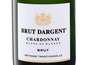 Eine Flasche Brut Dargent Chardonnay Blanc de Blancs Champagner.
