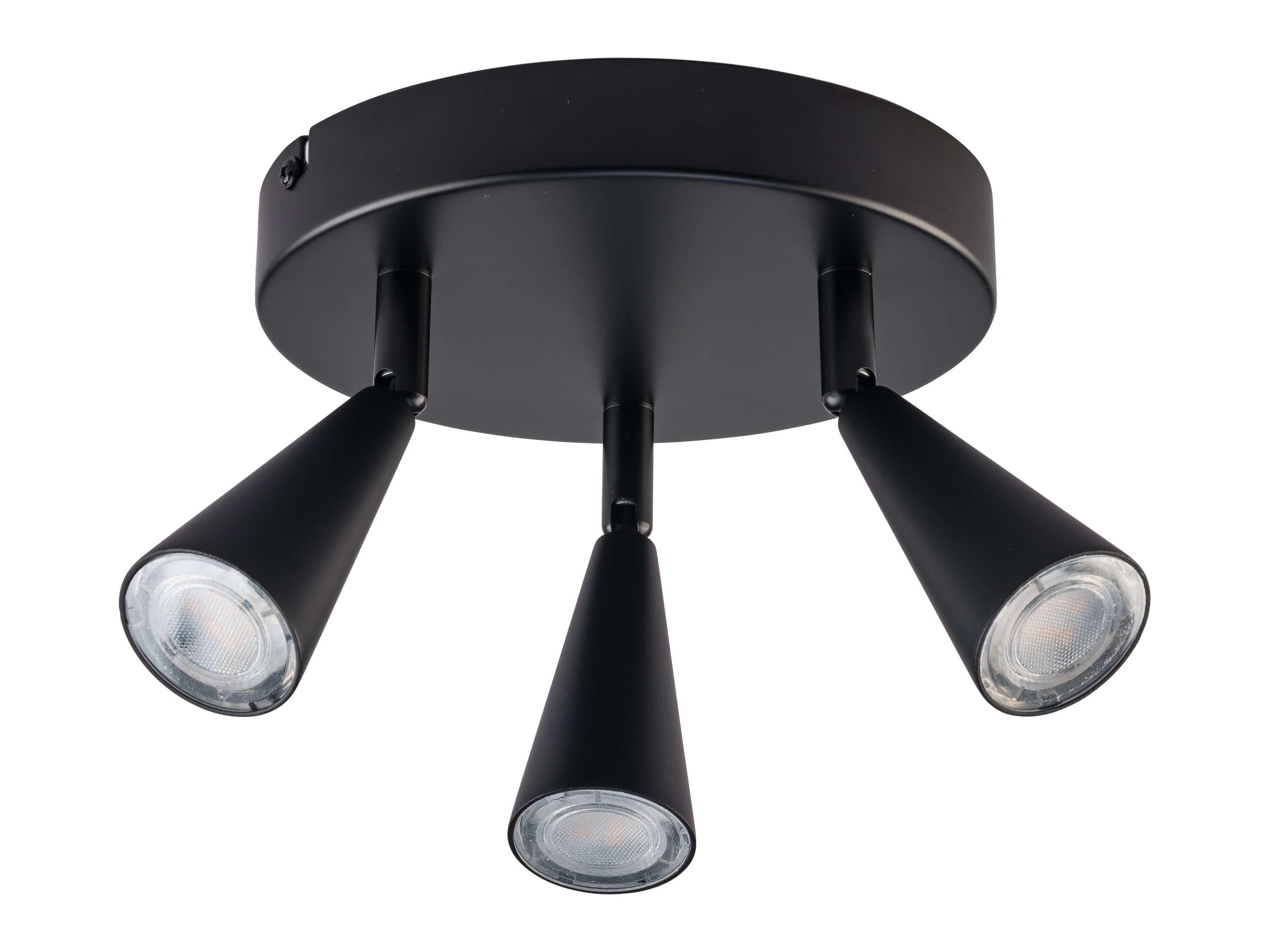 LIVARNO home LED-Deckenleuchte, Warmweiß (Rund/schwarz) | 04052916199824