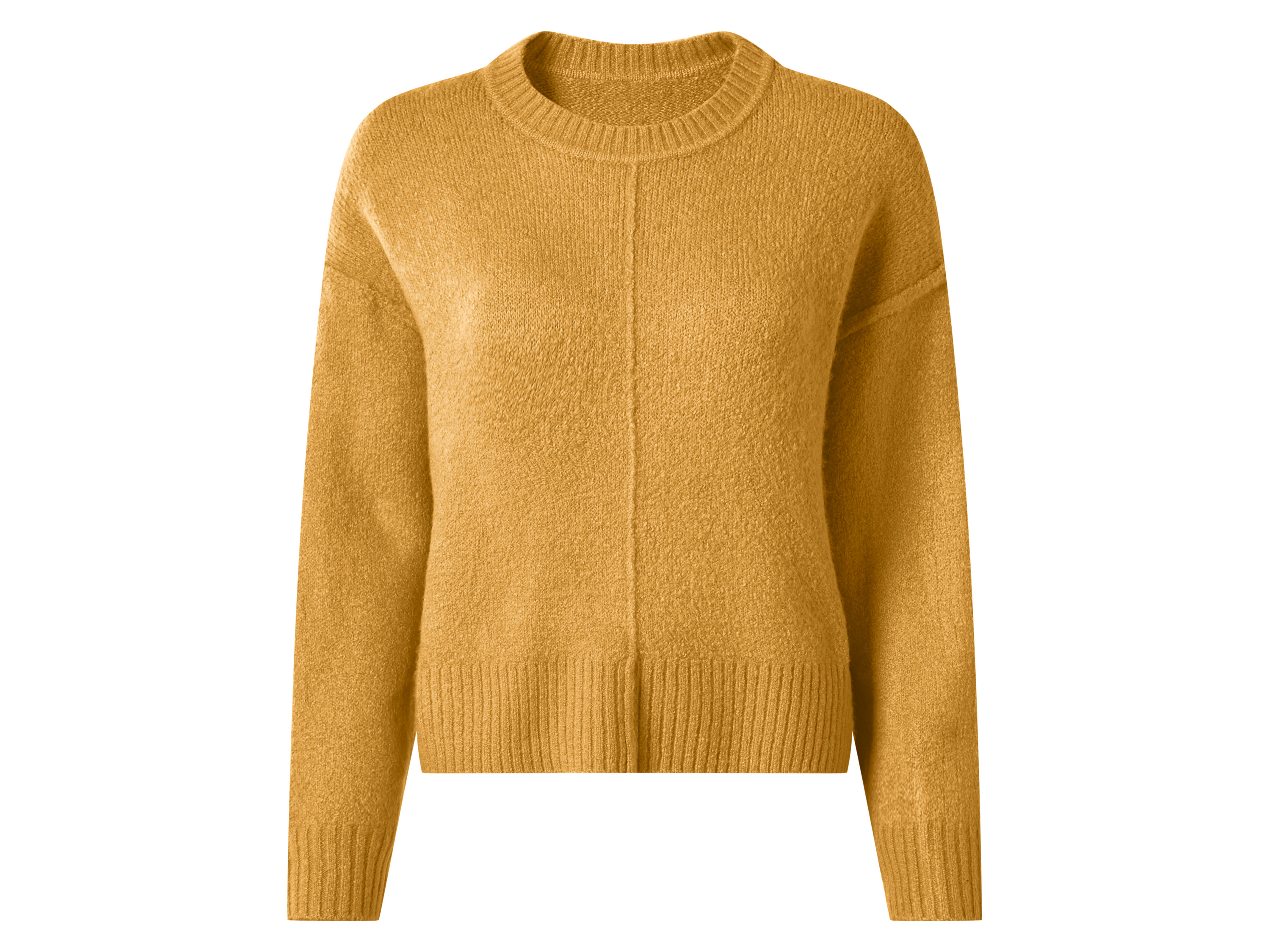 ESMARA® Damen Grobstrick-Pullover (Gelb, XS(32/34))""