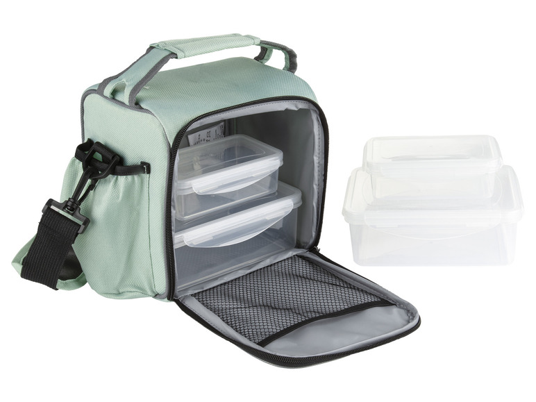 Gehe zu Vollbildansicht: ERNESTO® Kühltasche mit Lunchboxen, 5-teilig - Bild 10