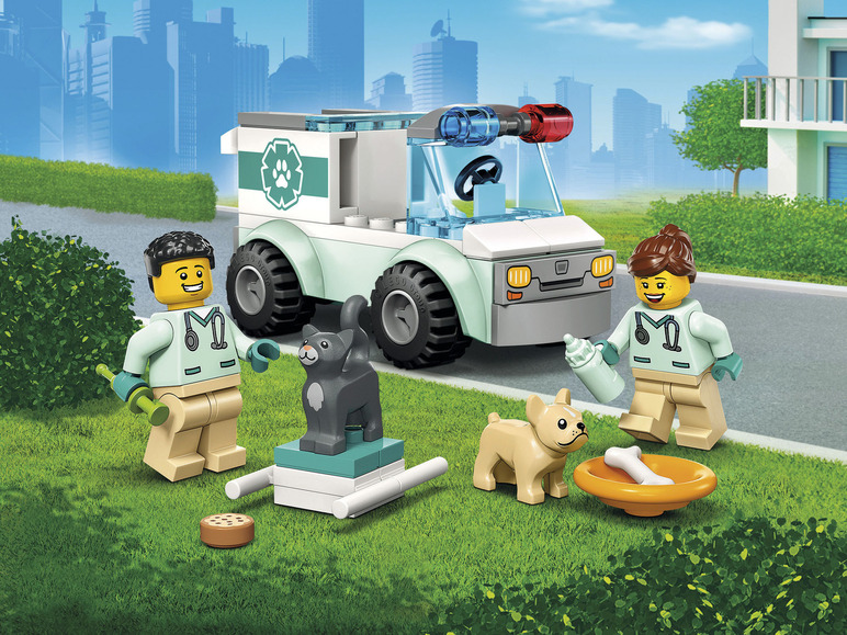 Gehe zu Vollbildansicht: LEGO® City 60382 »Tierrettungswagen« - Bild 2