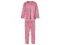 Rosa Pyjama-Set mit Mond- und Sternenmustern