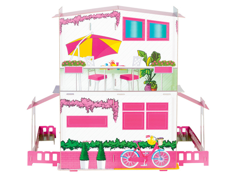 Gehe zu Vollbildansicht: Lisciani Barbie Dream Summer, zweistöckige Villa - Bild 3