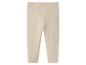 Einfache beige Kinderleggings, ideal für den Alltagskomfort.