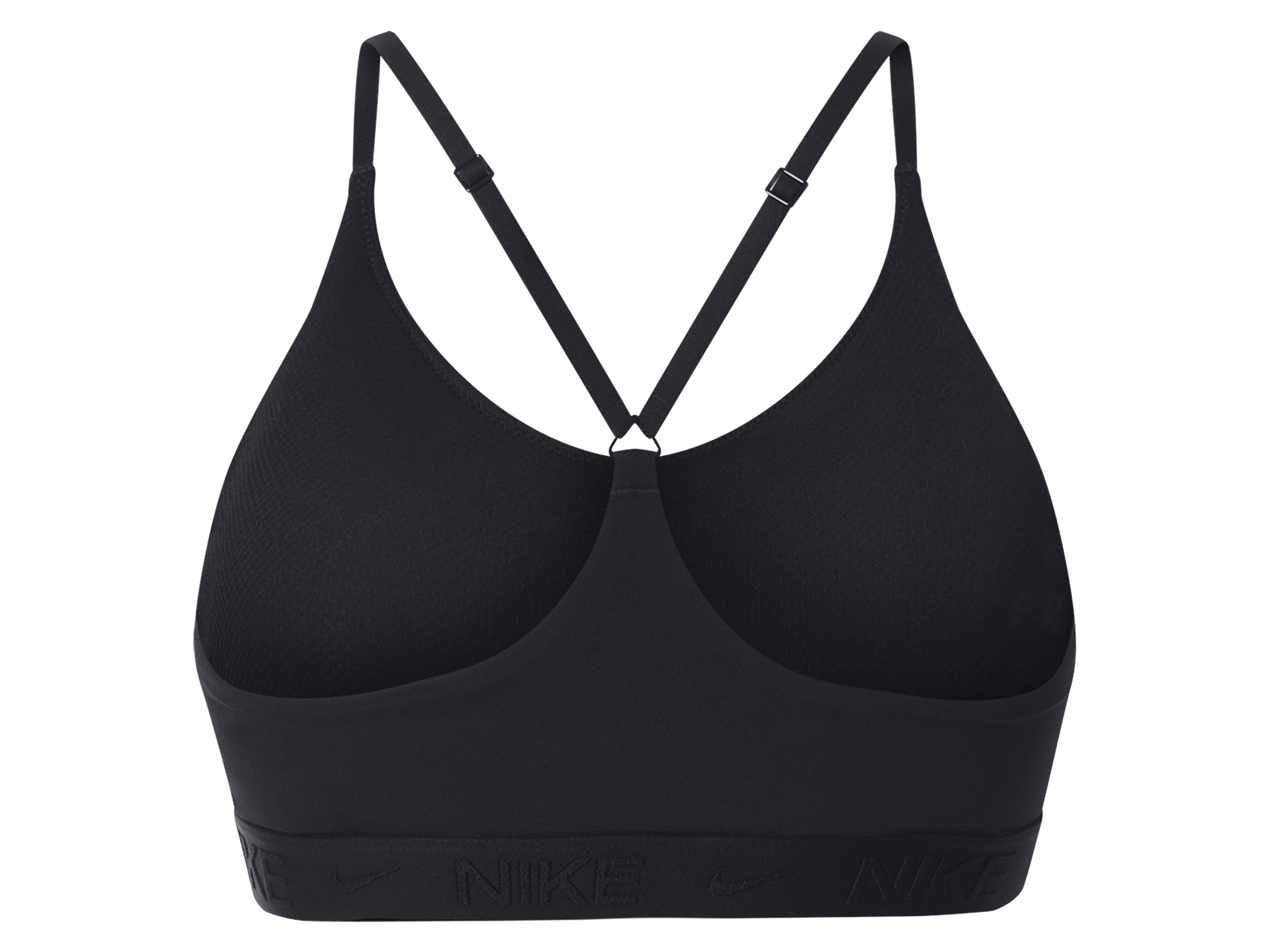 NIKE Damen Shirt W NK DF INDY LGT SPT BRA, Größe M in Schwarz – Bild 2 von 2