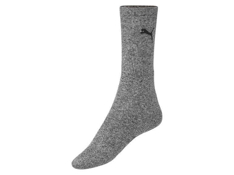 Gehe zu Vollbildansicht: Puma Herren Socken, 3 Paar, halbhoch, mit Baumwolle - Bild 5