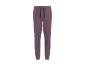 Herren-Jogginghose in Lila mit schwarzem Kordelzug und Logo an der Seite.