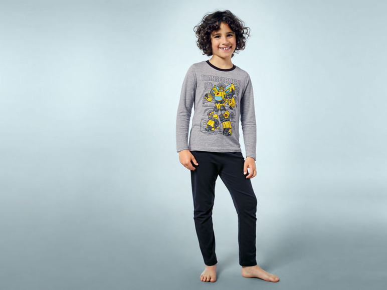 Gehe zu Vollbildansicht: Kleinkinder Jungen Pyjama, mit Baumwolle - Bild 3