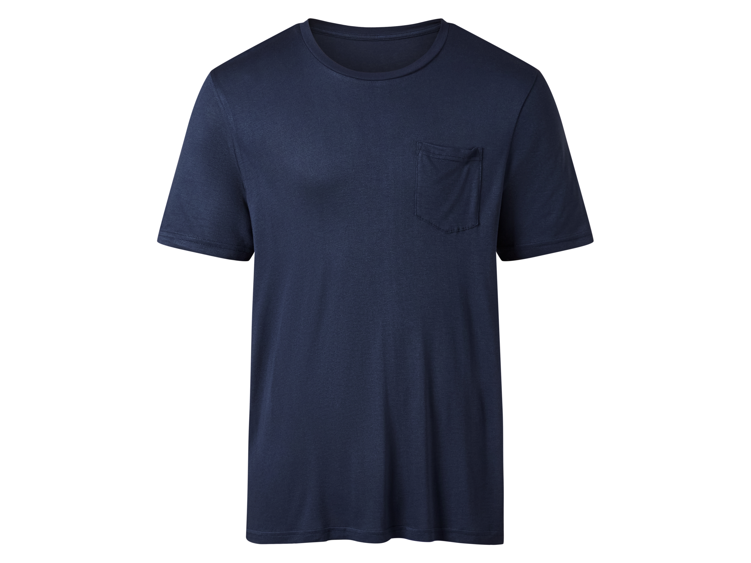 ESMARA MEN Herren Pyjama, mit Gummizugbund (navy/grün, S (44/46))