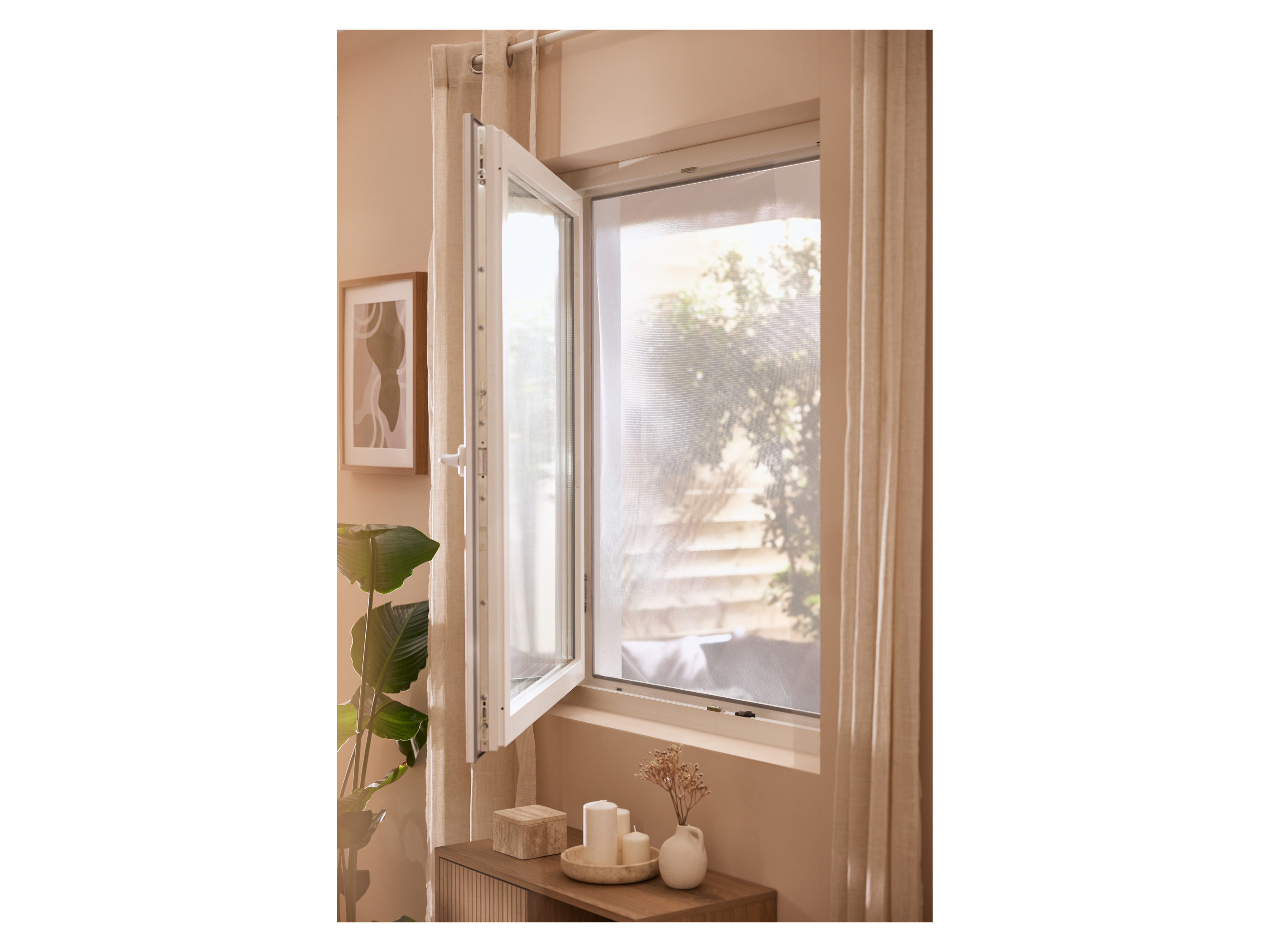 Thumbnail - LIVARNO® Fliegengitter 1,3 x 1,5 m (Weiß)