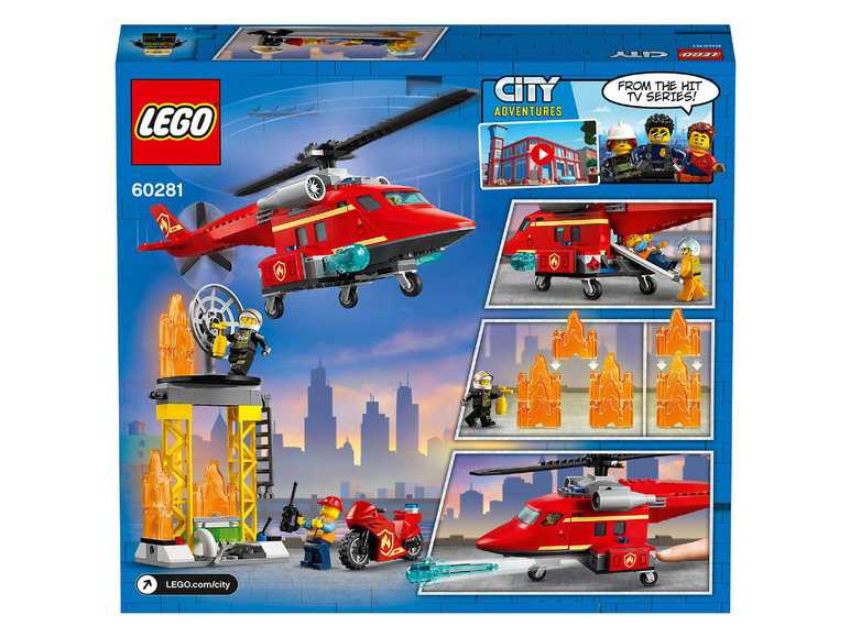 Gehe zu Vollbildansicht: LEGO® City 60281 »Feuerwehrhubschrauber« - Bild 9