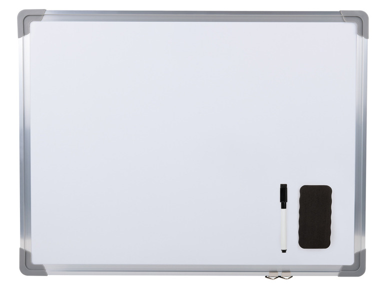 Gehe zu Vollbildansicht: UNITED OFFICE® Whiteboard, mit magnetischem Trockenschwamm und Whiteboardmarker - Bild 1