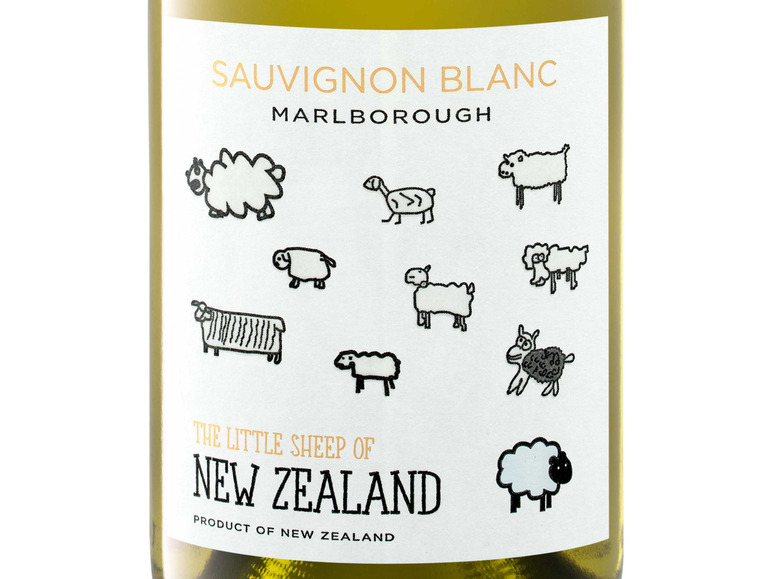 Gehe zu Vollbildansicht: Little Sheep Sauvignon Blanc Neuseeland Marlborough trocken, Weißwein 2022 - Bild 2