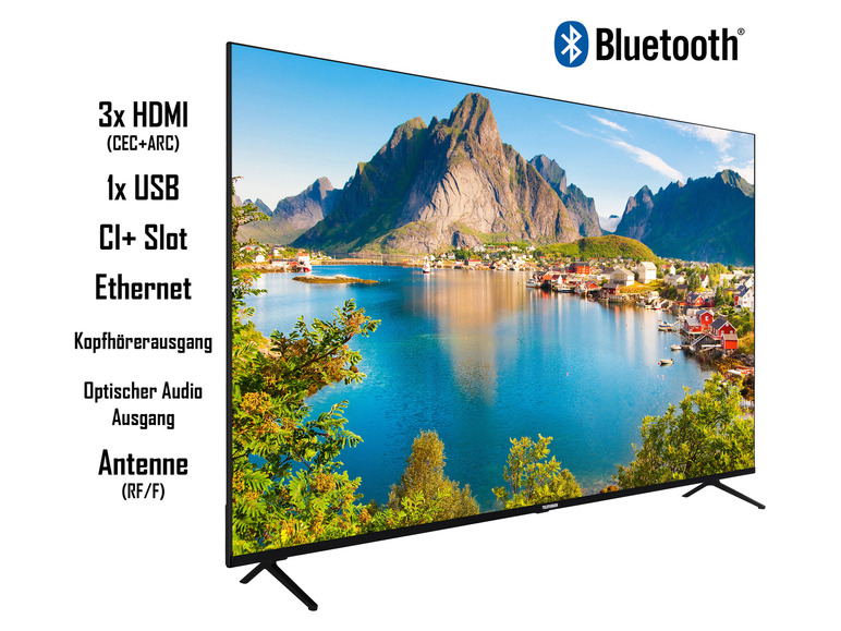TELEFUNKEN Fernseher »XU65SN660S« 65 UHD 4K Zoll Smart TV