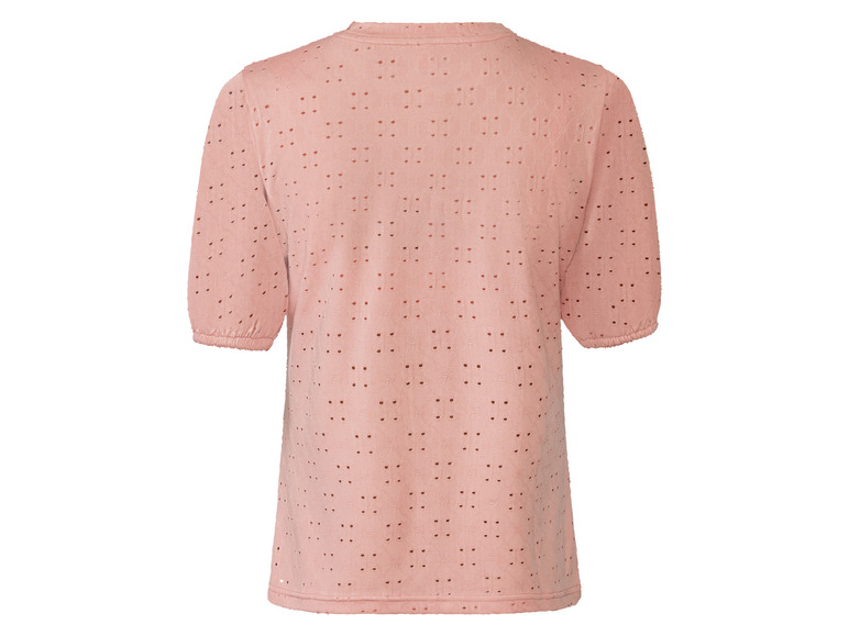Gehe zu Vollbildansicht: esmara® Damen T-Shirt mit modischer Lochstickerei - Bild 4