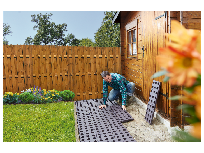 MAXI-Beetplatte 70 x 24 cm Gartenzubehör braun