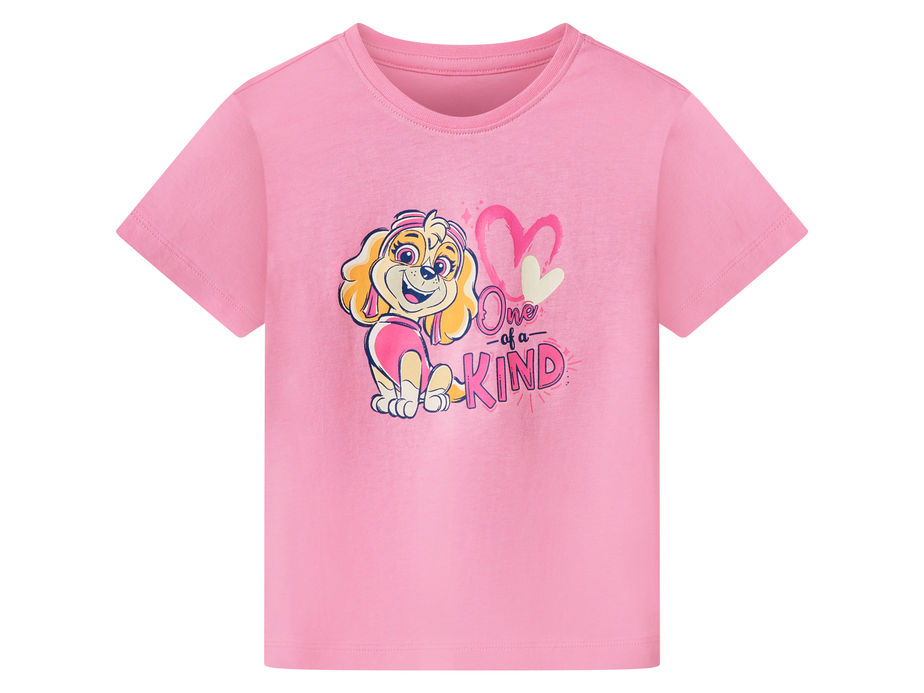 Kleinkinder T-Shirts »Paw Patrol«, 2 Stück (Pink, 122/128) – Bild 3 von 4