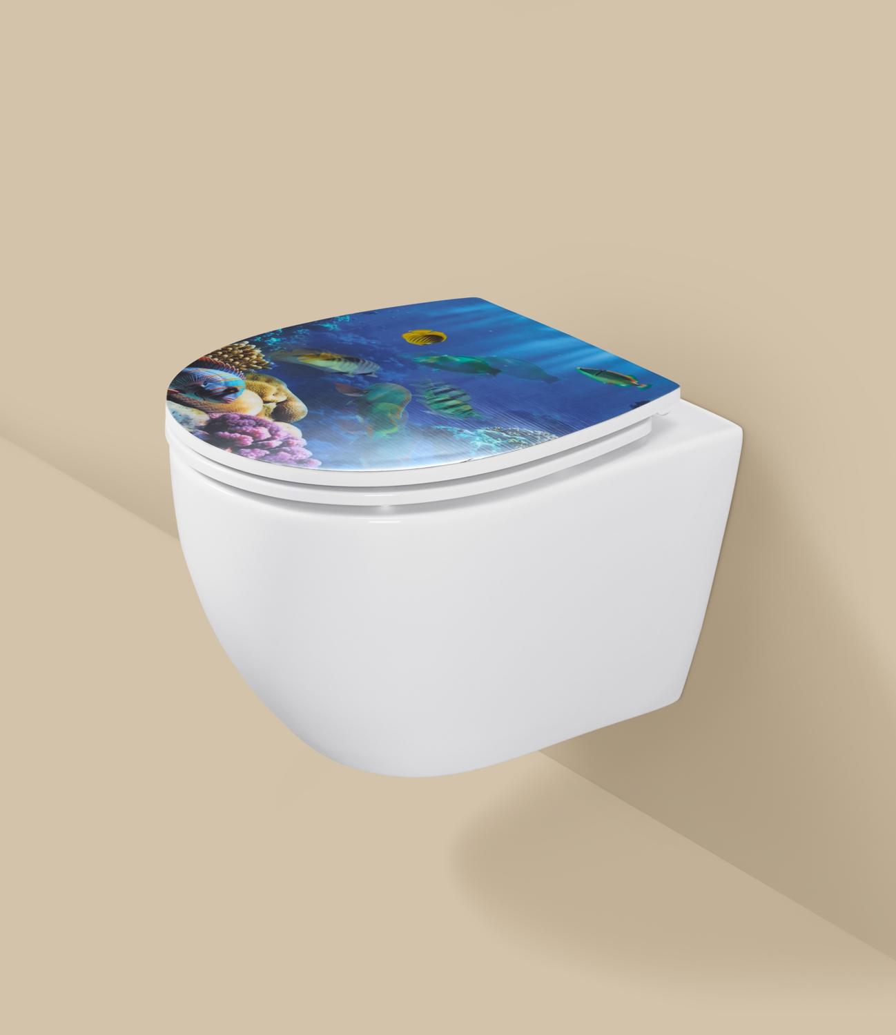 LIVARNO® Premium WC-Sitz (Fische) – Bild 2 von 4