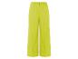 Weite Hose, limettengrüne Farbe.