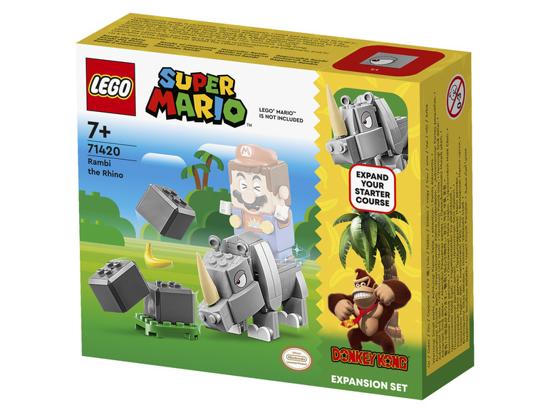 Gehe zu Vollbildansicht: LEGO Super Mario™ 71420 »Rambi das Rhino« – Erweiterungsset - Bild 8