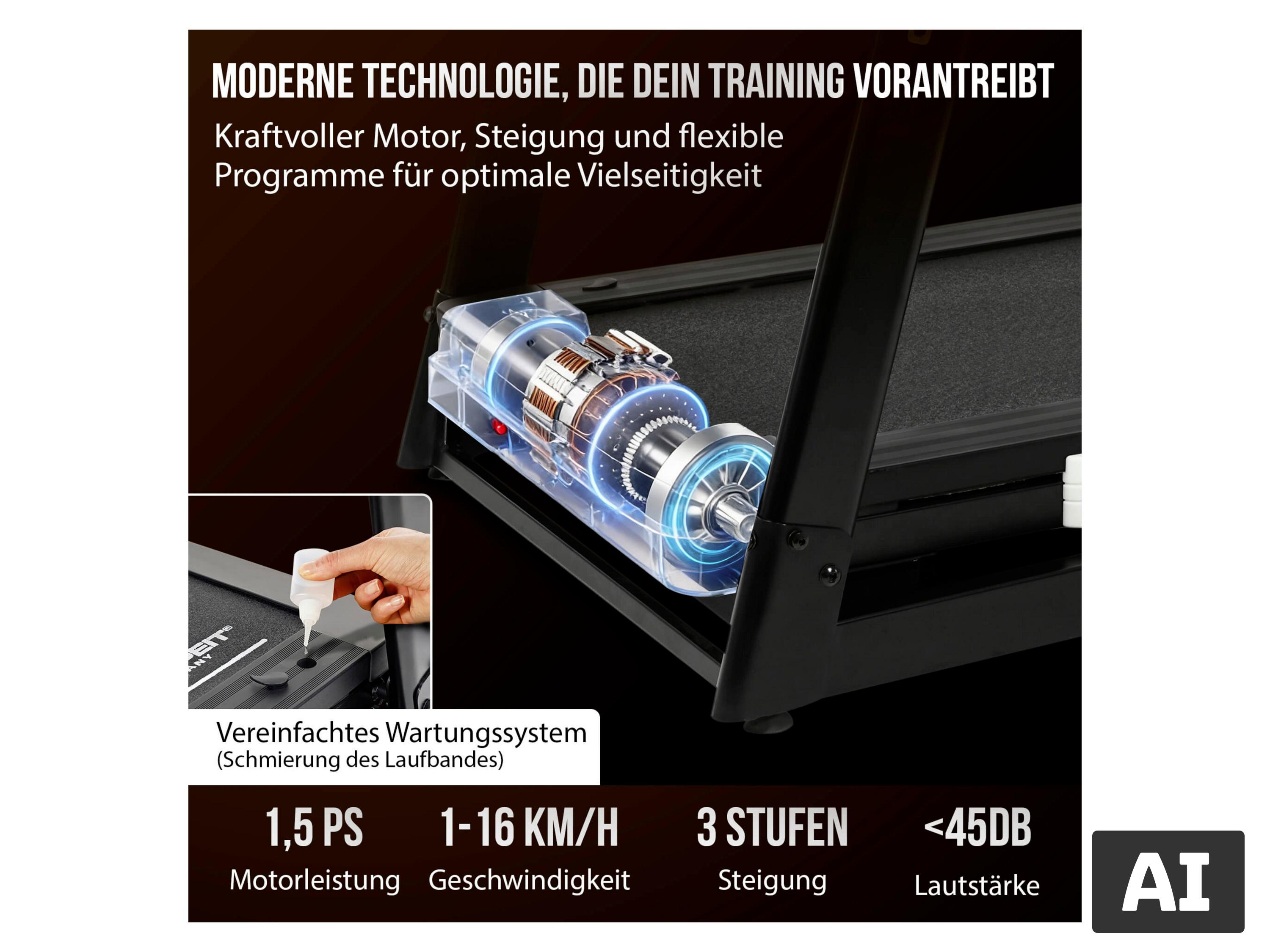 CHRISTOPEIT Laufband »TM 4000 S« – Bild 3 von 4