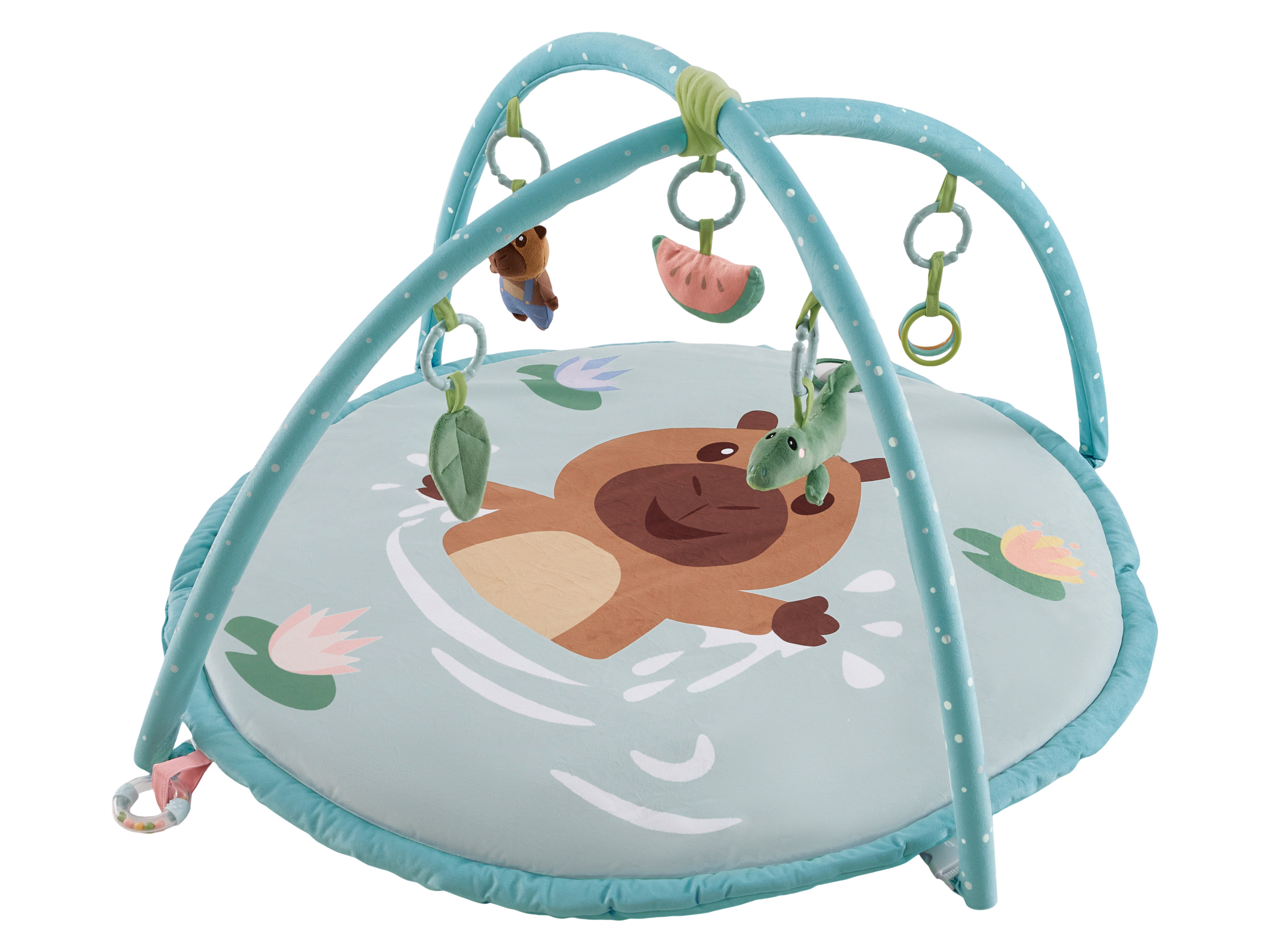 LUPILU® Baby-Activity-Decke (Runde Matte)