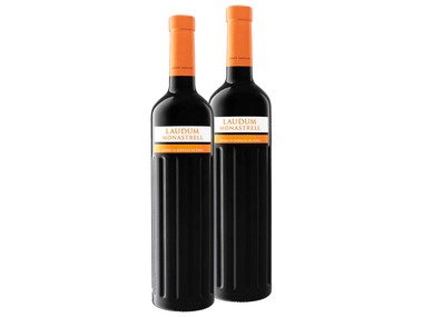 2er Weinpaket Laudum Monastrell Roble Alicante DO, Rotwein