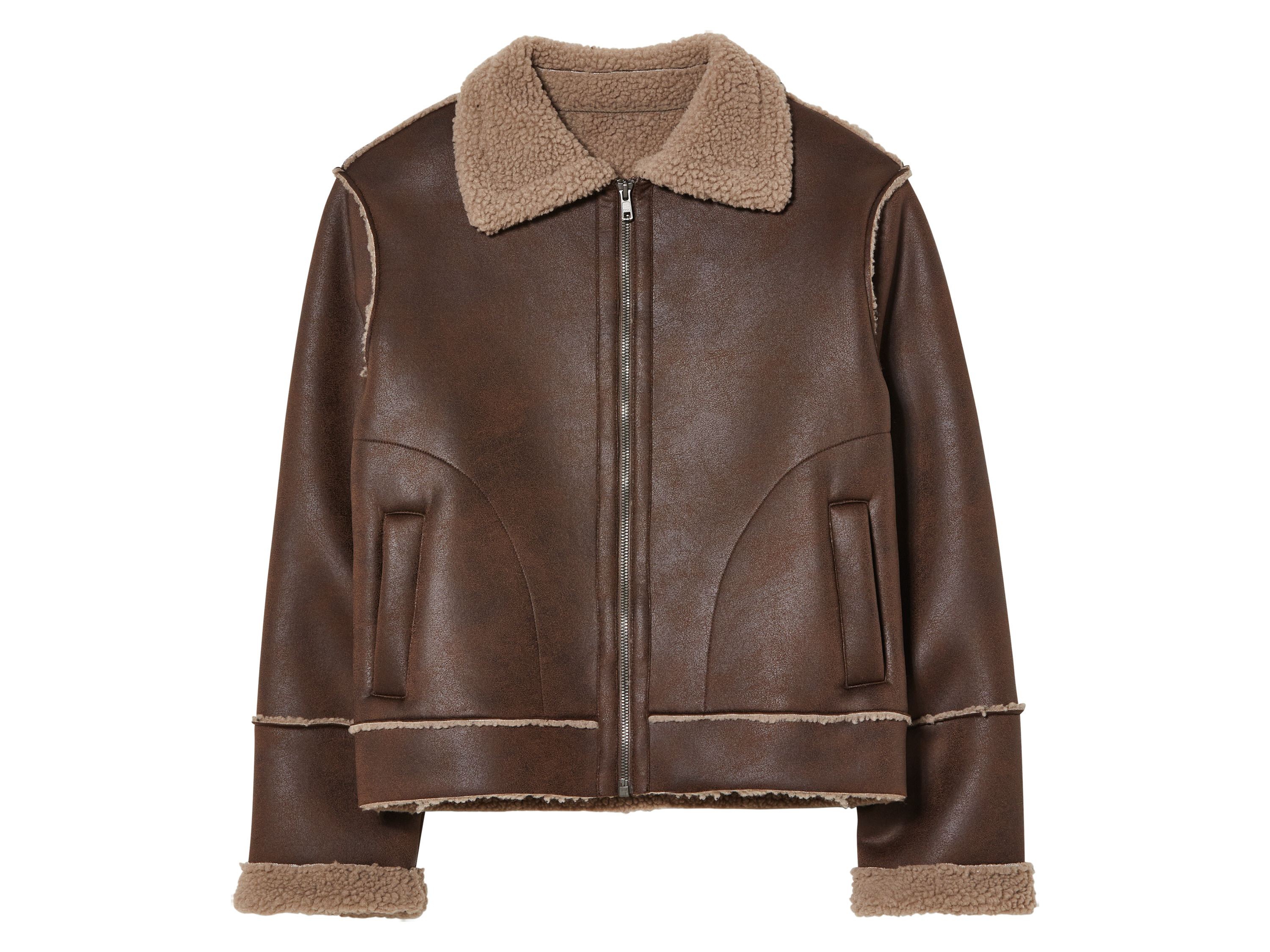 pepperts!® Kleinkinder Kinder Junge Bikerjacke (Braun, 158) | 04335814057930