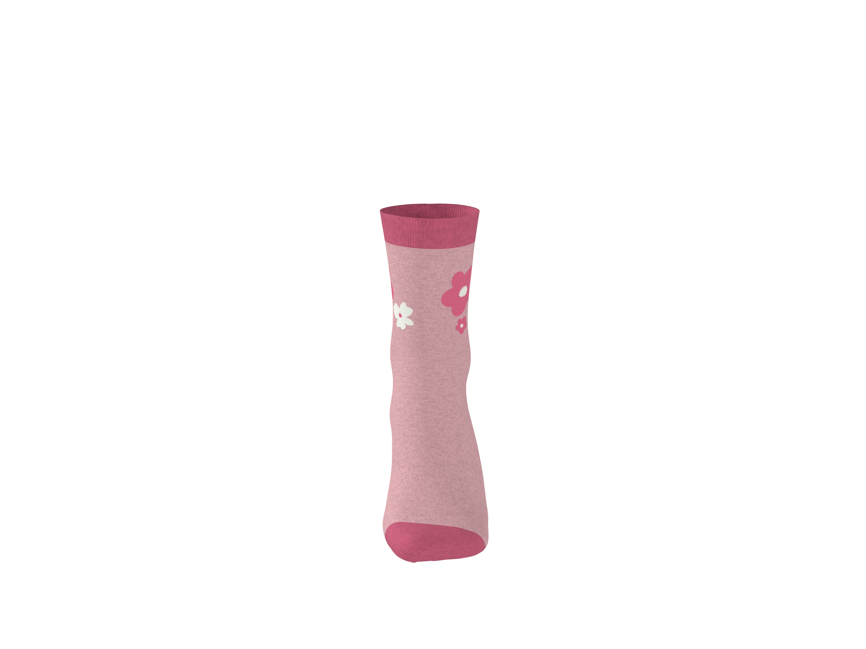 LUPILU® 2 Paar Kleinkinder Socken (Rosa, 19-22) – Bild 3 von 4