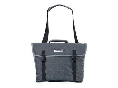 Prophete - Urban Seitenpacktasche, für 20" Fahrräder und E-Bikes, inkl. Regencape, reflektierende Elemente