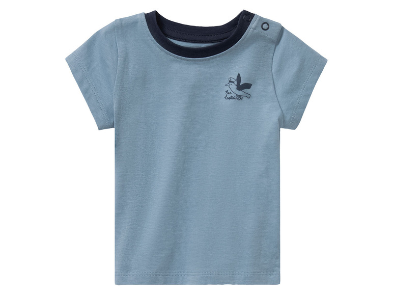 Gehe zu Vollbildansicht: lupilu® Baby T-Shirt, reine Bio-Baumwolle, 3er Set - Bild 20