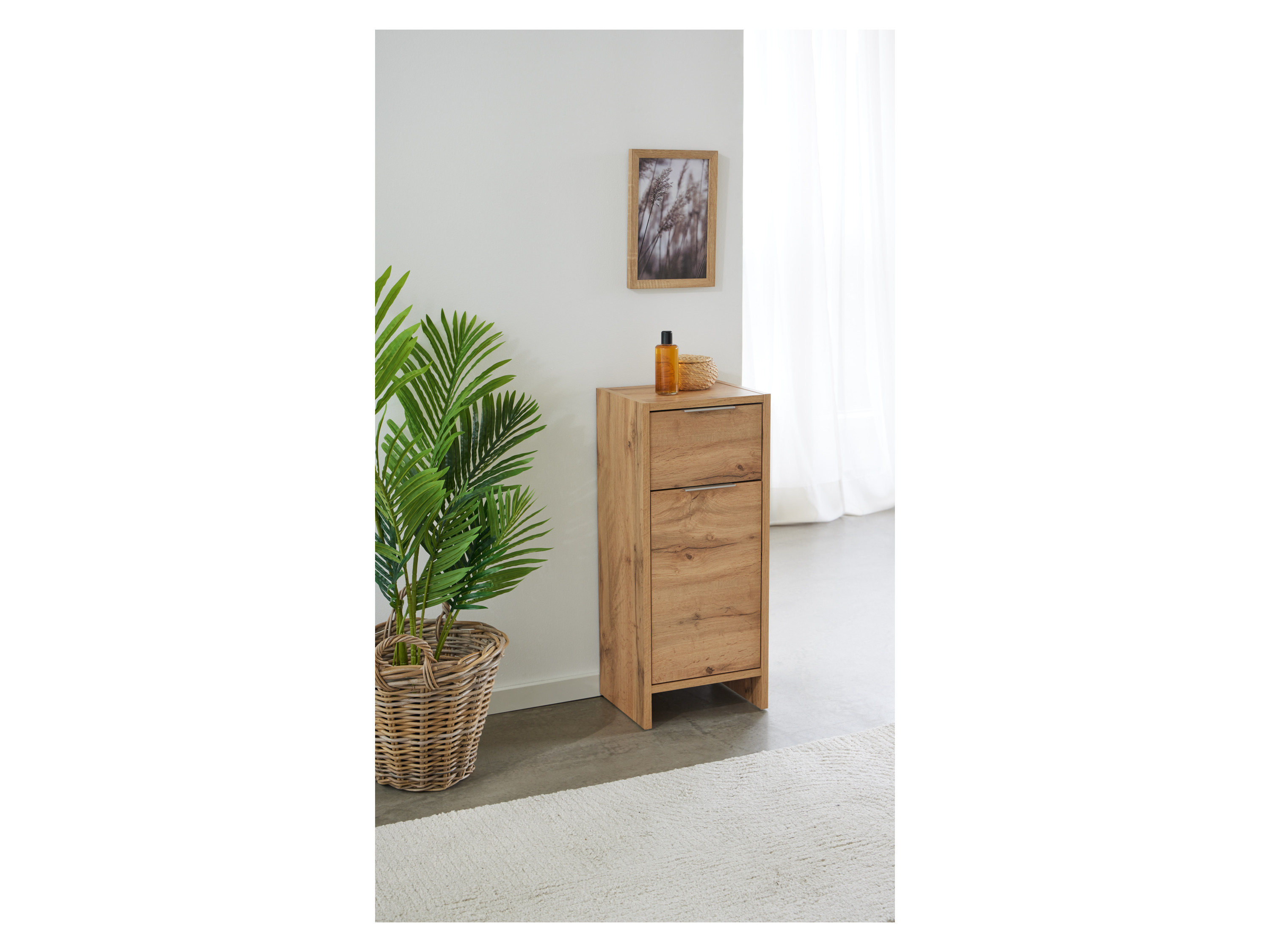 Thumbnail - LIVARNO home Seitenschrank »Verona« in hochwertiger Wotan-Eiche-Nachbildung ""