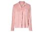 Ein rosafarbenes Samt-Hemd für Damen.