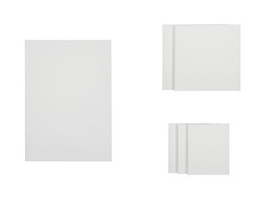 crelando® Leinwand / Leinwand-Set, aus Baumwolle, mit Spannkeilen