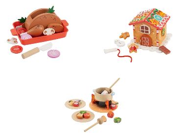 LUPILU® Brathähnchen / Lebkuchenhaus / Schokoladen-/ Käsefondue