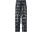 Herren Pyjamahose im Karomuster mit Gummibund und Kordelzug.