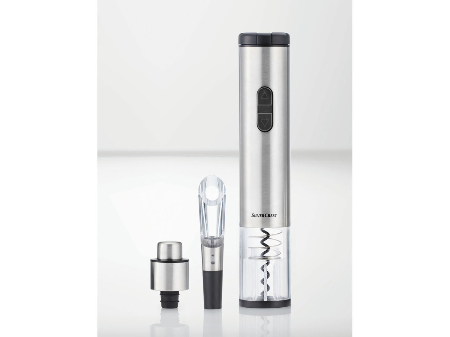 SILVERCREST® Elektrischer Korkenzieher, mit LEDLicht