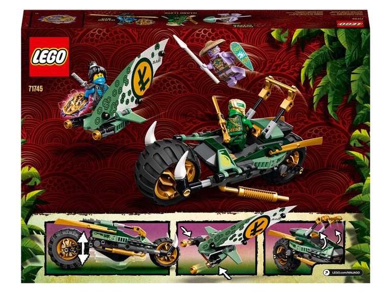 Gehe zu Vollbildansicht: LEGO® NINJAGO 71745 »Lloyds Dschungel-Bike« - Bild 8