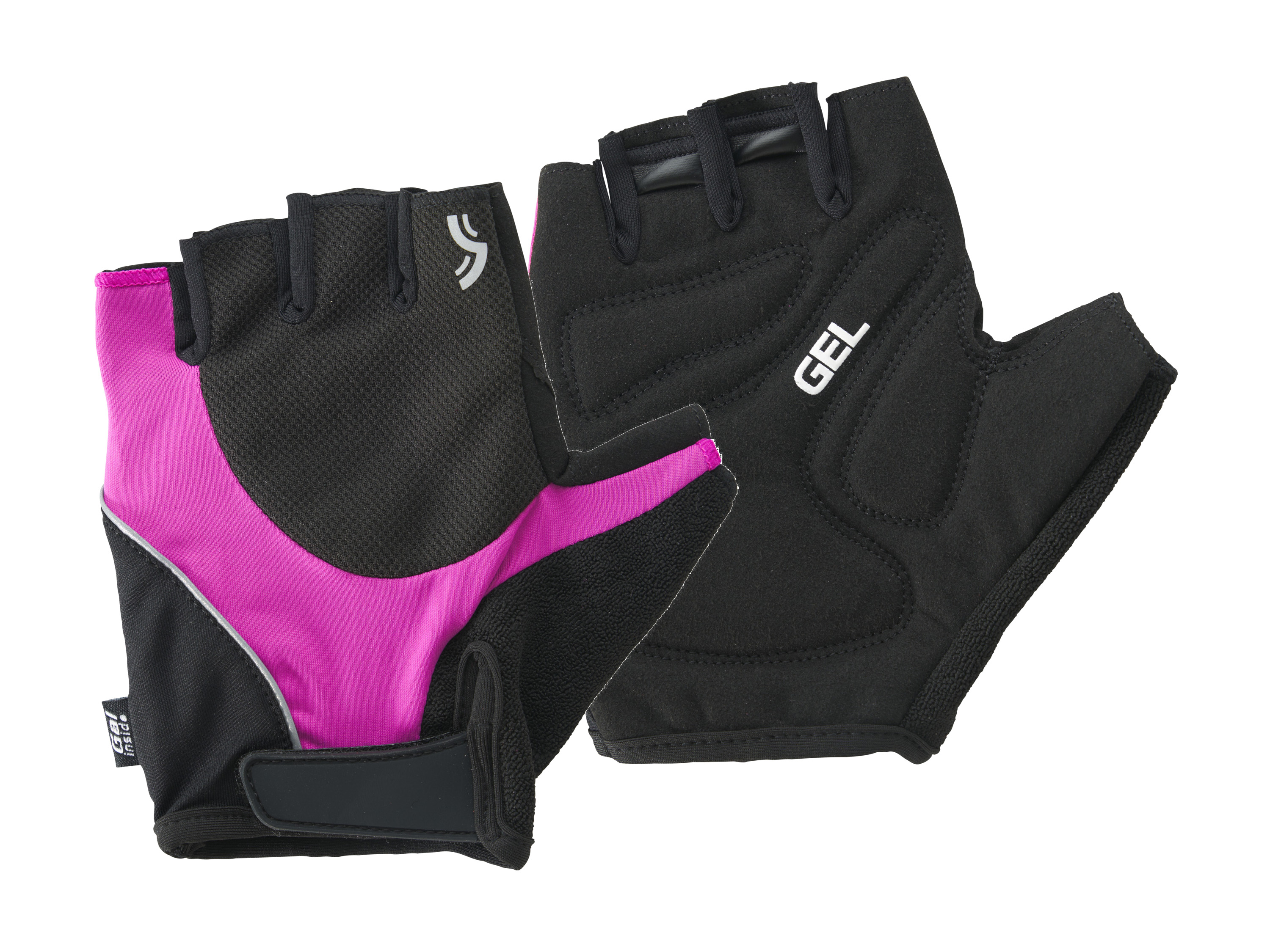 CRIVIT Fahrradhandschuhe (Violett, 10)““ | rot