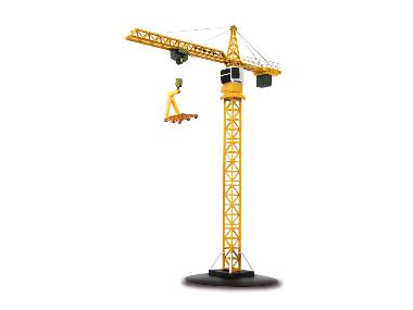 JAMARA Liebherr Turmdrehkran, offiziell lizenziert