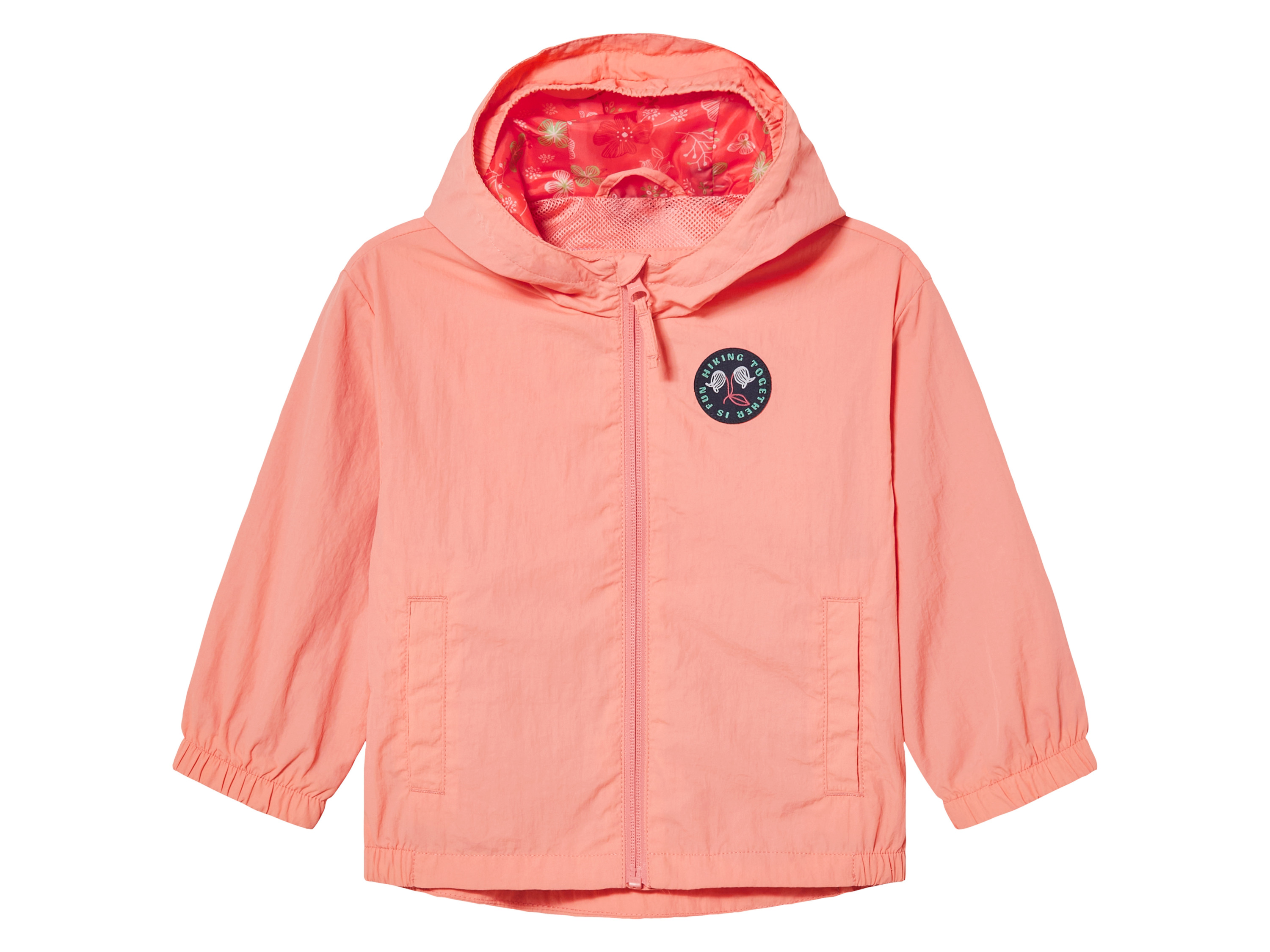 Thumbnail - lupilu® Kleinkinder Mädchen Funktionsjacke Outdoor (Orange, 98/104)
