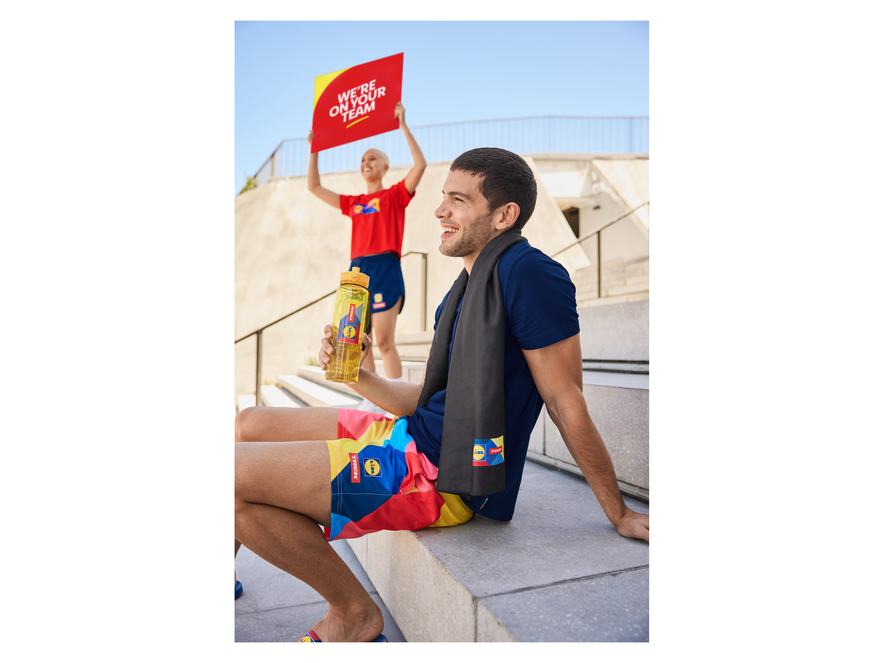 Thumbnail - CRIVIT Damen Sweatshorts (navy, XS(32/34))