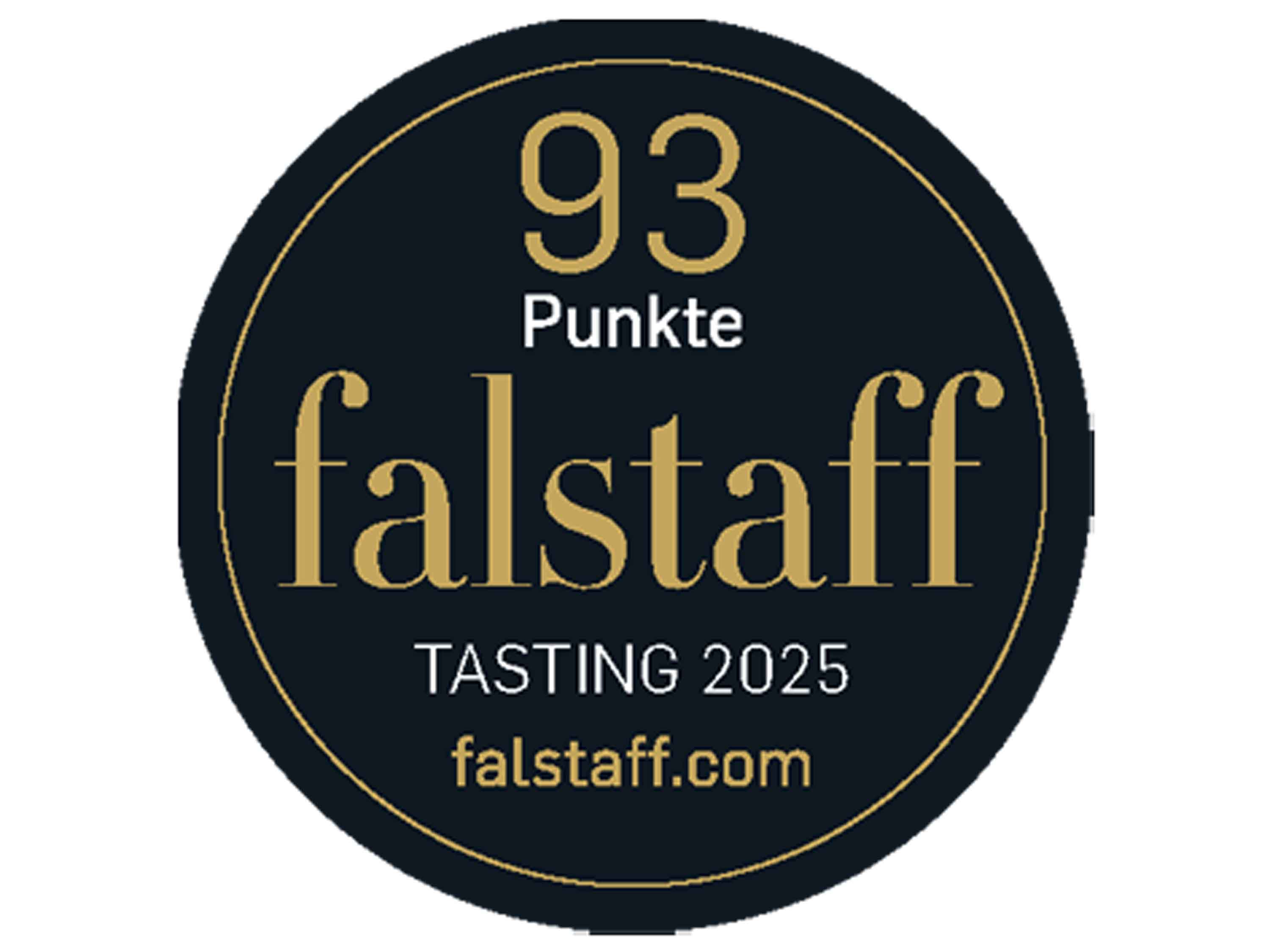 93 Punkte Falstaff Tasting 2025
